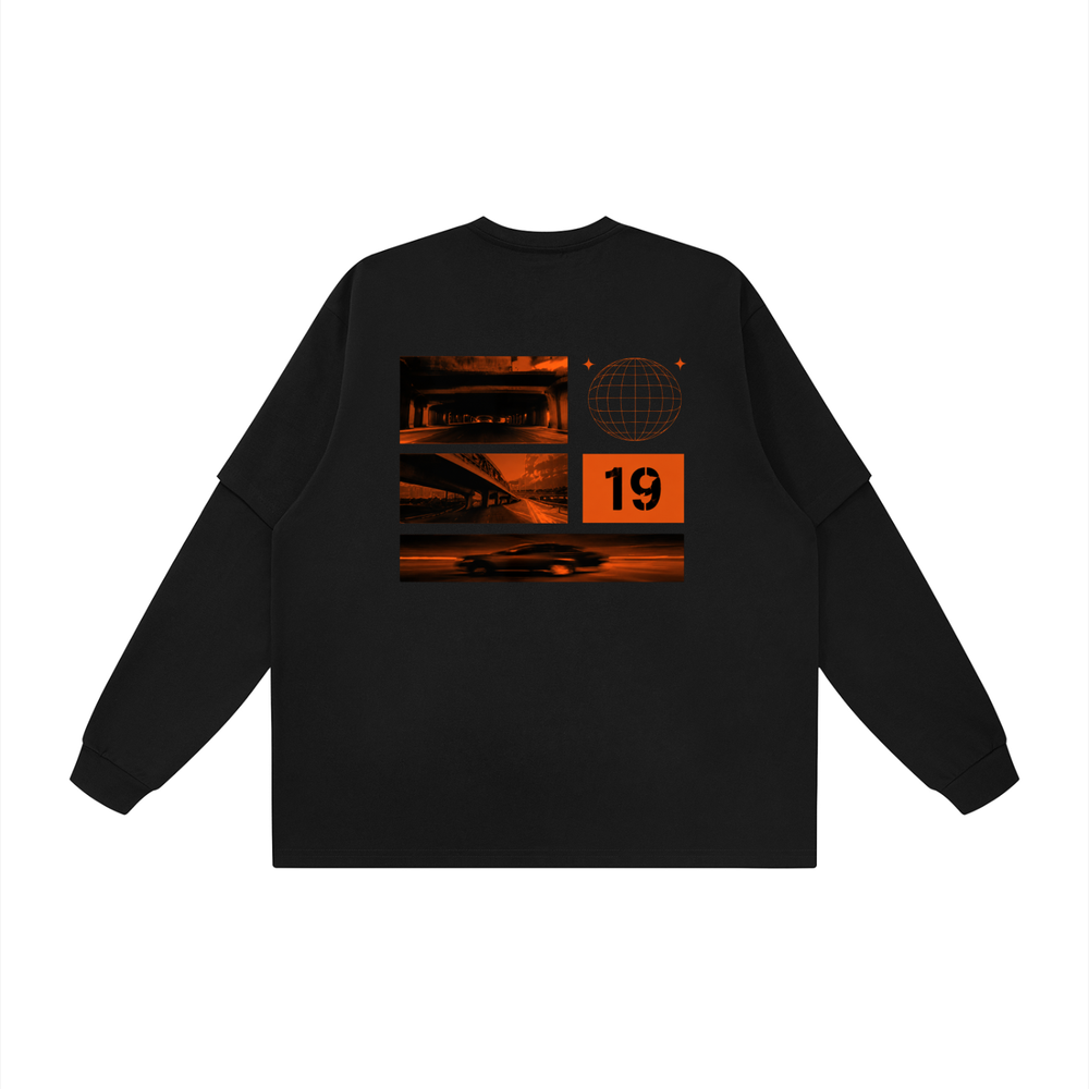 Layeredtshirt,layered,longsleevetshirt,longsleeve,oversized,junction19