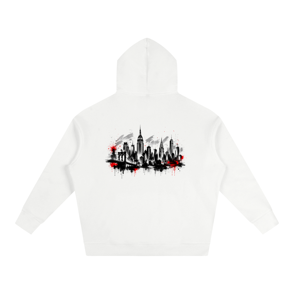 oversized,hoodie,nyc,graffiti