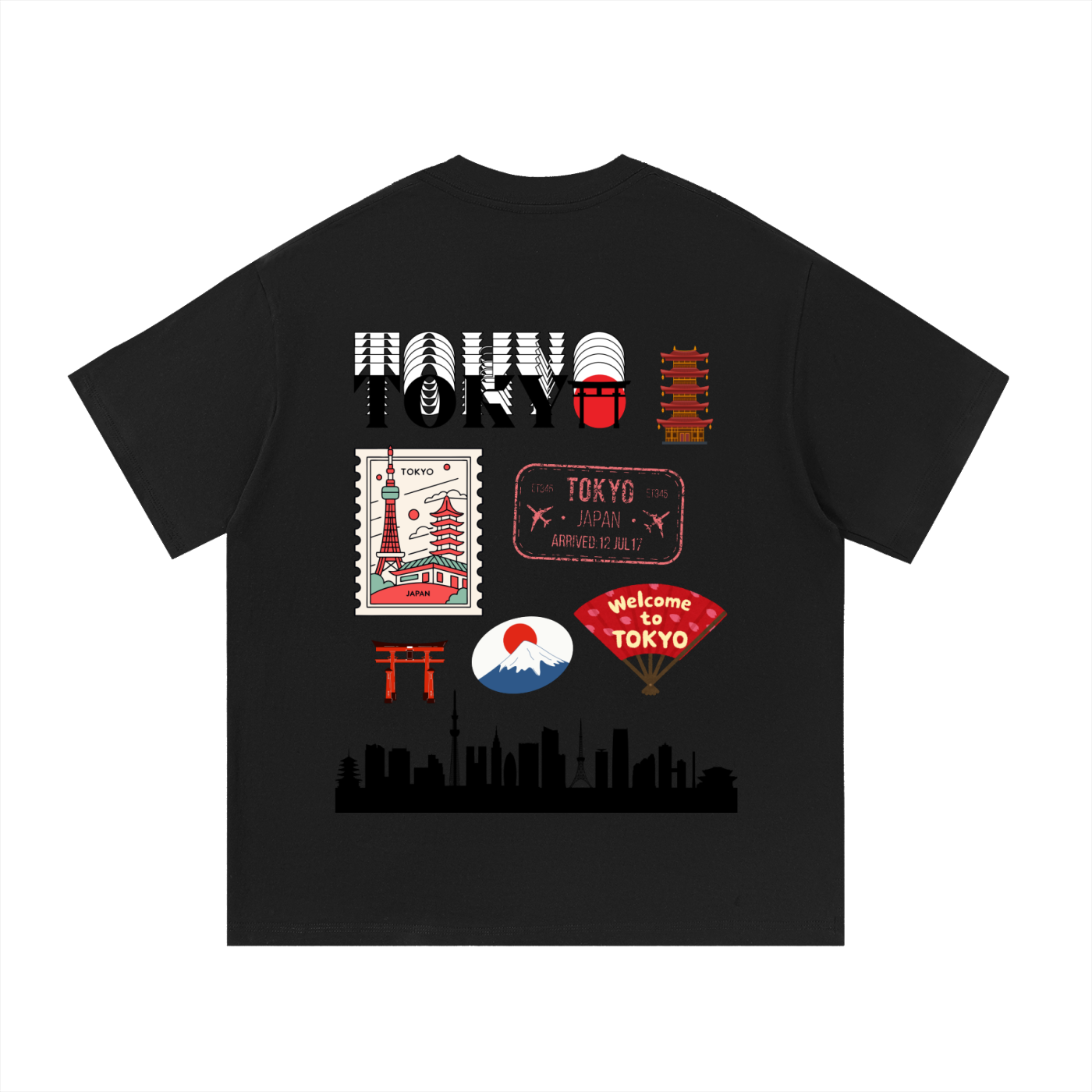 osakastyle,tokyo,basictee