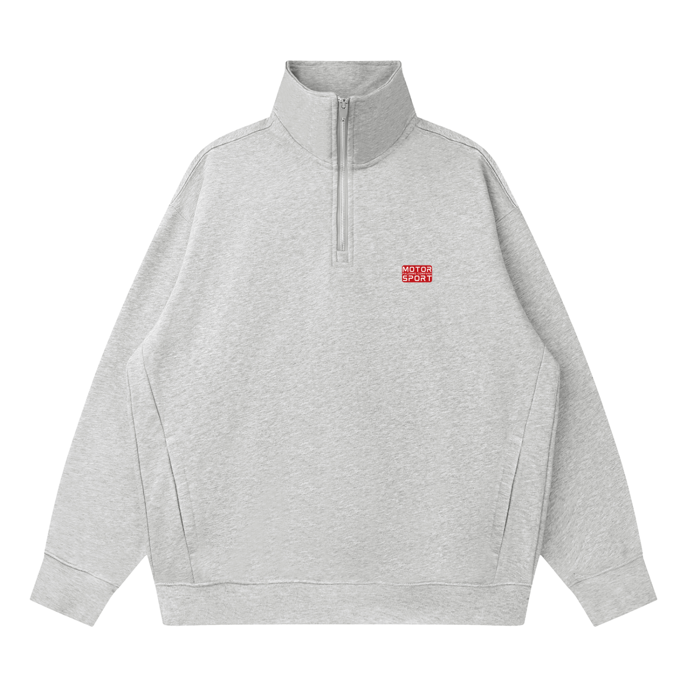 palermo,Quarterzip,Gray,Sweater