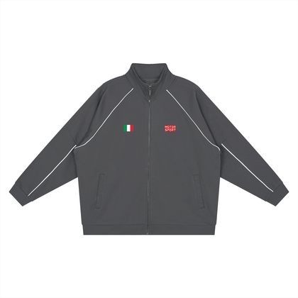 jacket,palermo,motorsport,gray