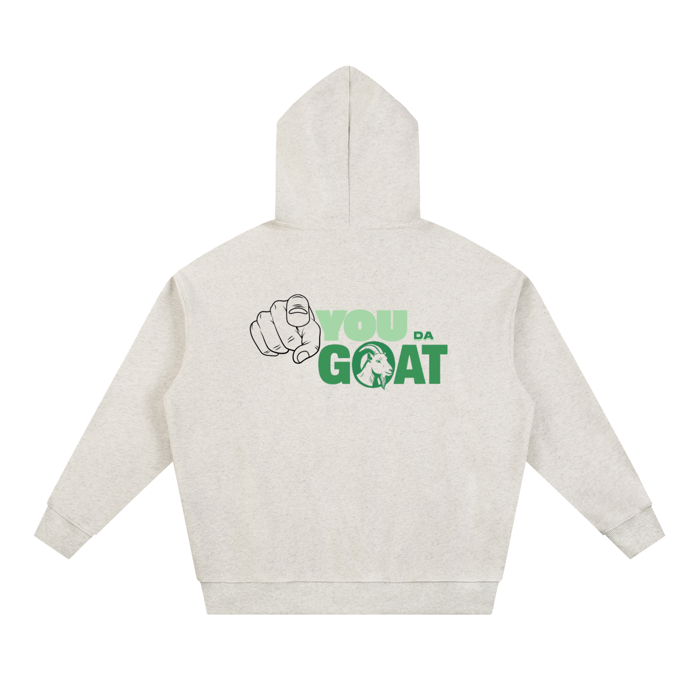 You Da Goat Heavyweight Hoodie