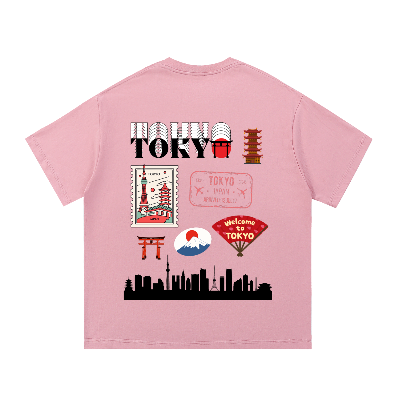 osakastyle,tokyo,basictee