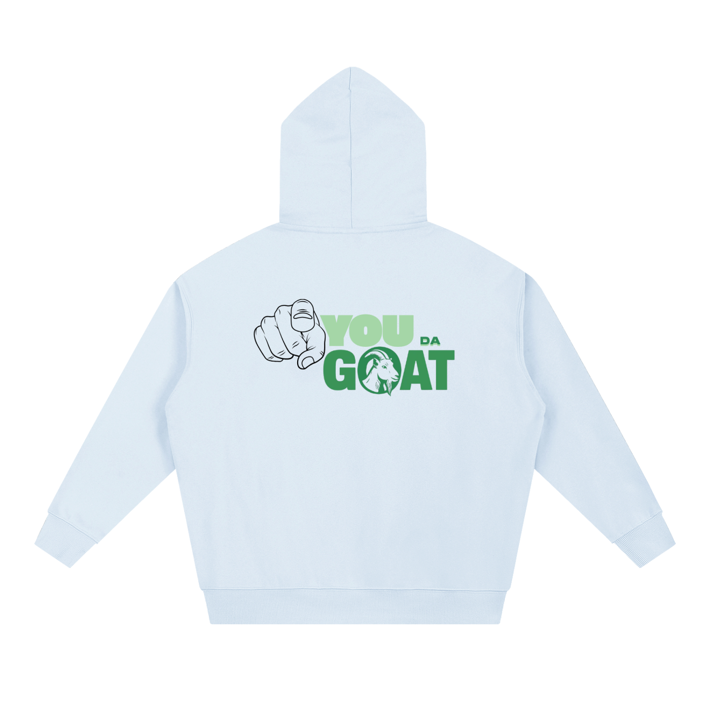 You Da Goat Heavyweight Hoodie