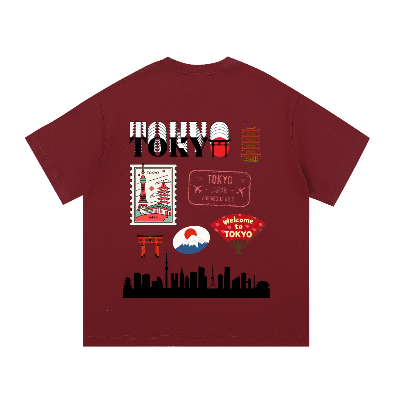 osakastyle,tokyo,basictee
